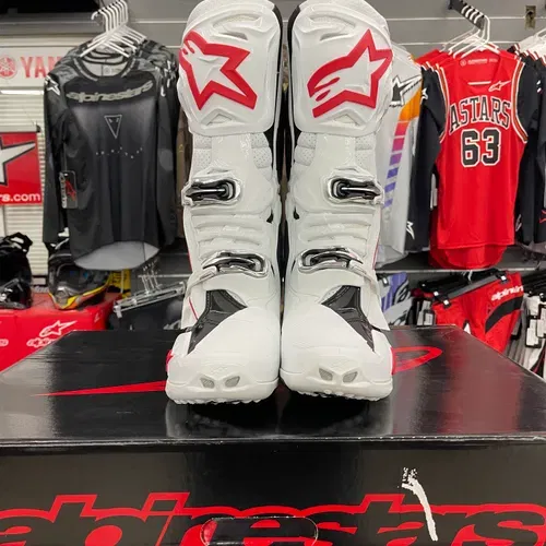 Alpinestar Tech 10 Supervented White/Red