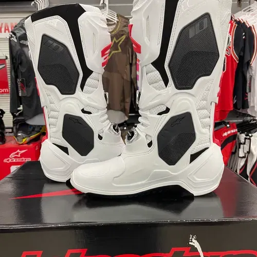 Alpinestar Tech 10 Supervented White/Red