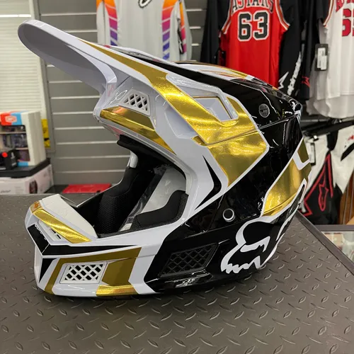 Fox Racing V3 Mirer Gold  - Size L