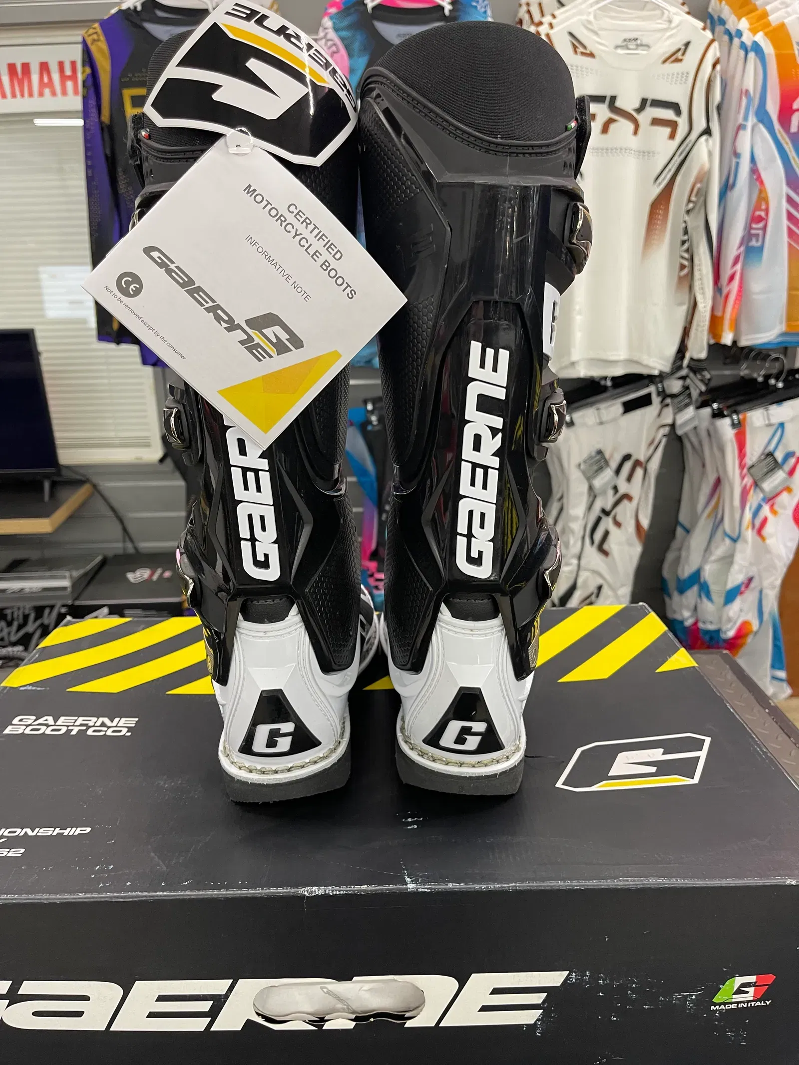 Gaerne SG 12 Boot Black/White