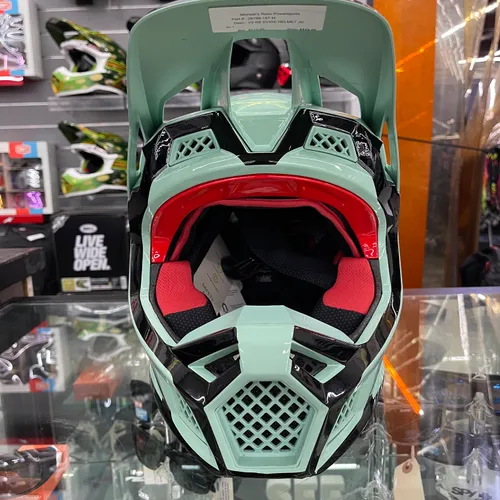 Fox Racing V3 DVIDE Helmet Jade - Medium