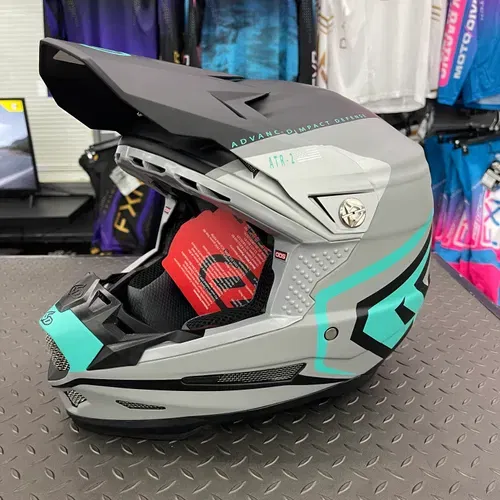 6D ATR-2 Delta Helmet Teal - LARGE