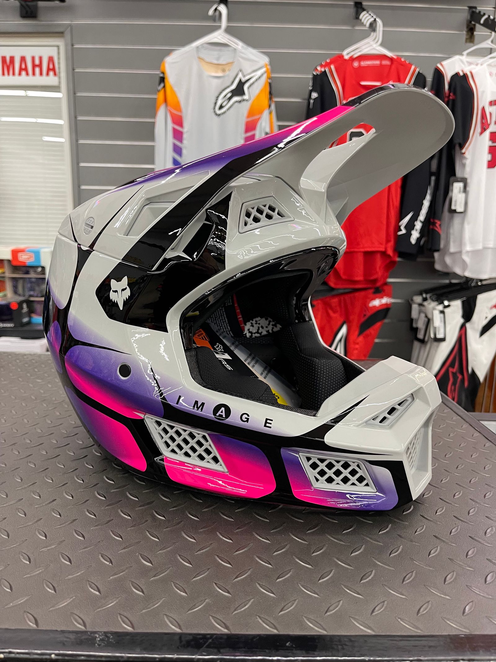 Fox Racing V3 SYZ LT GRY