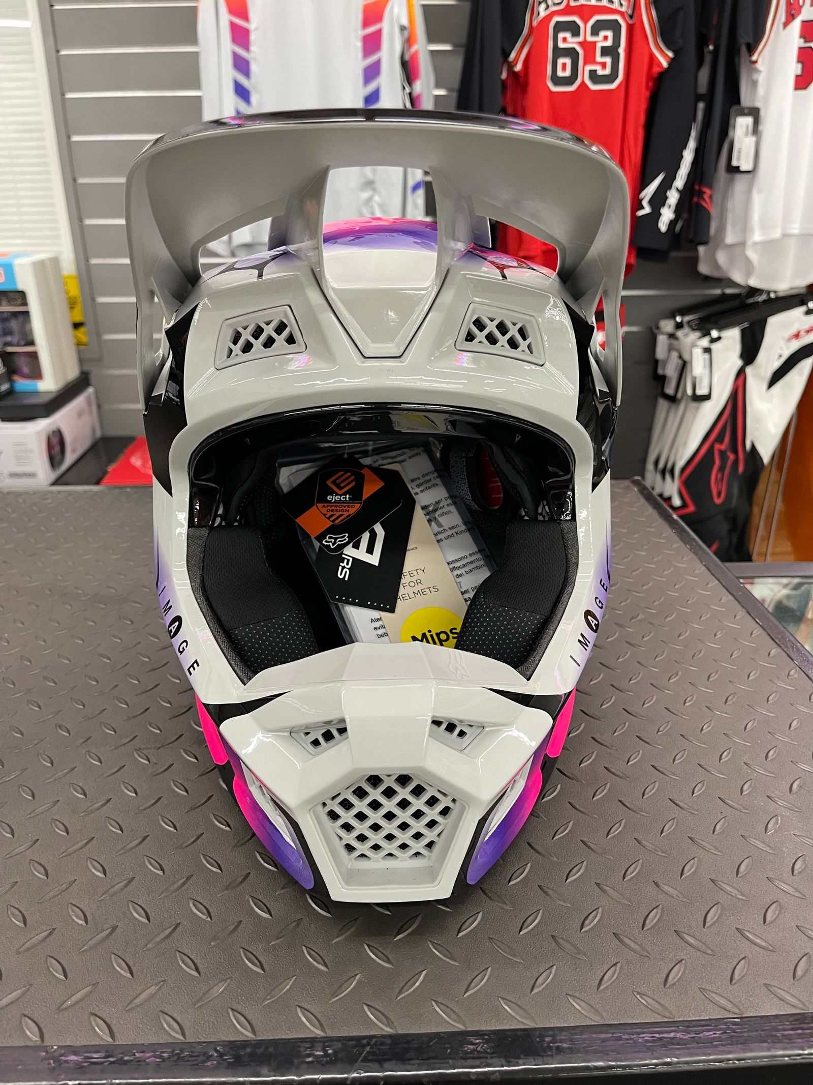 Fox Racing V3 SYZ LT GRY