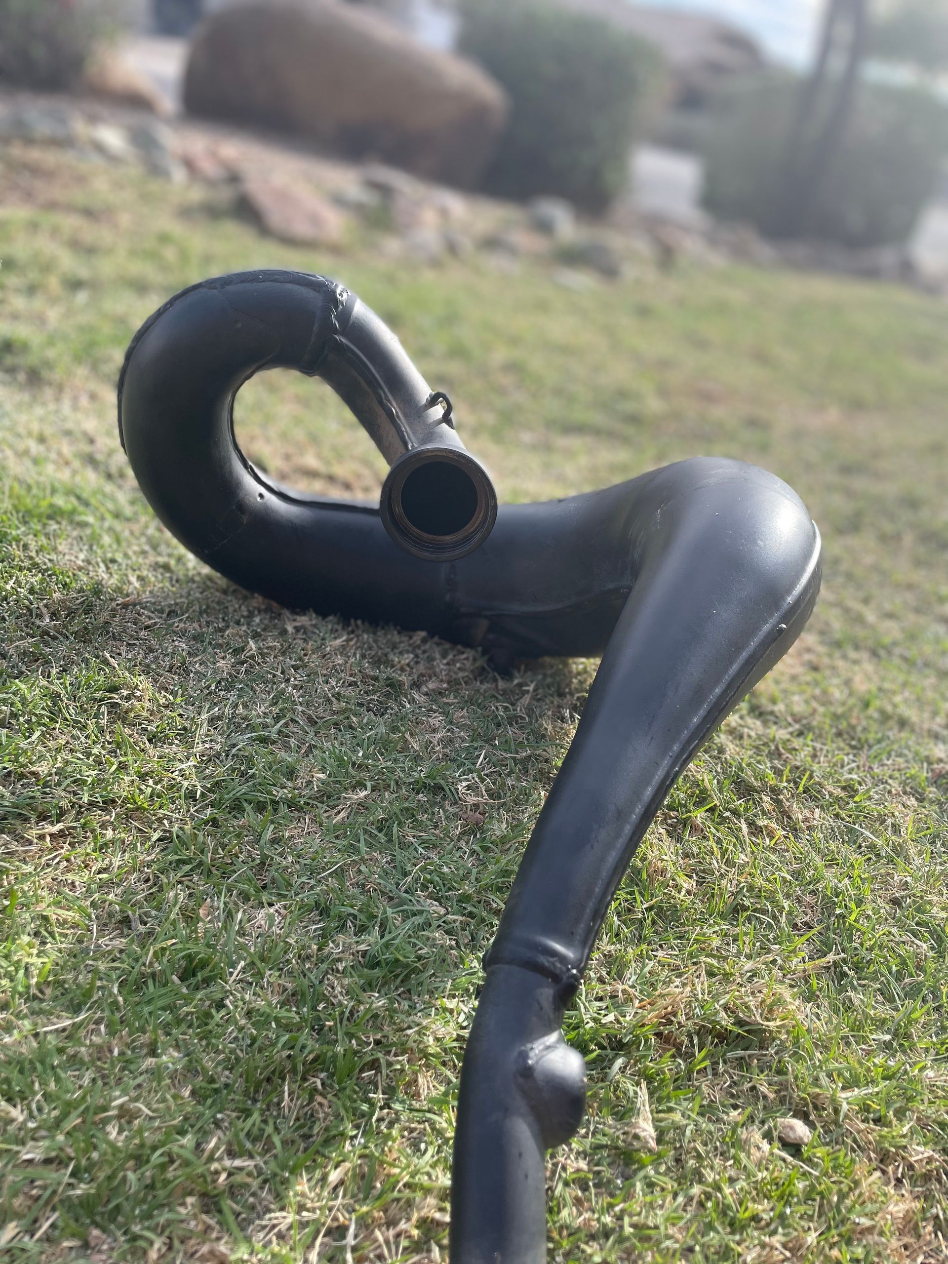 Stock 2020 YZ250 Pipe