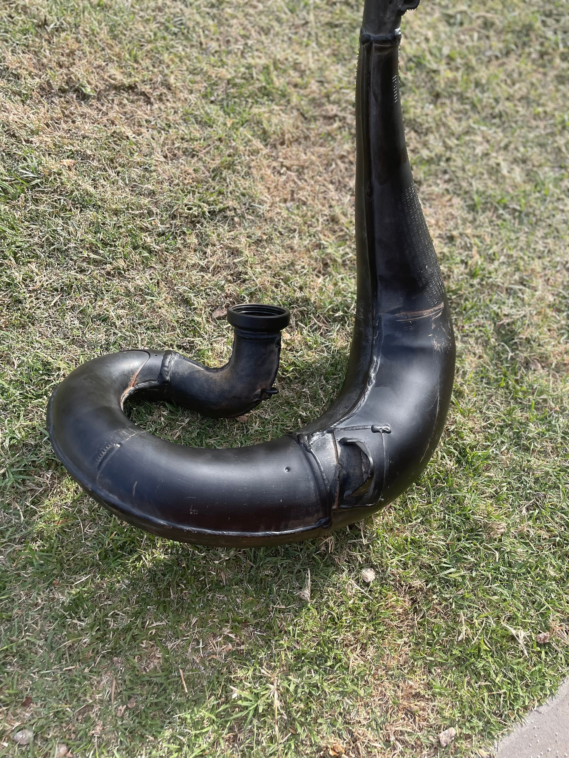 Stock 2020 YZ250 Pipe