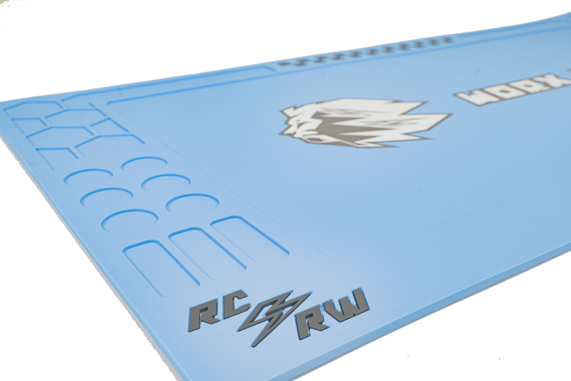 RC Raceworx Worx Pit Mat Team Edition in Blue and Black