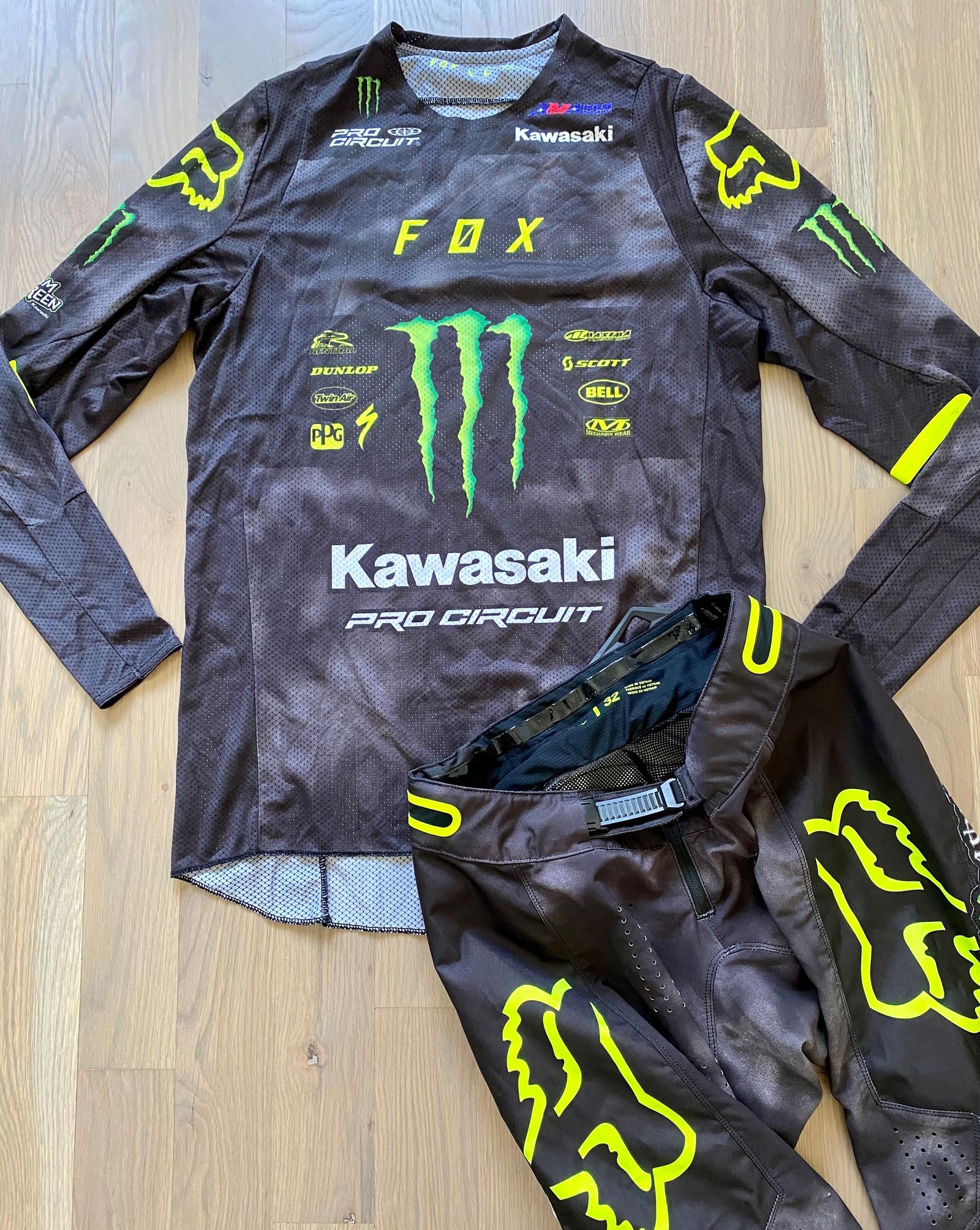 Martin Davalos ProCircuit Kawasaki Fox AMA Motocross Kit