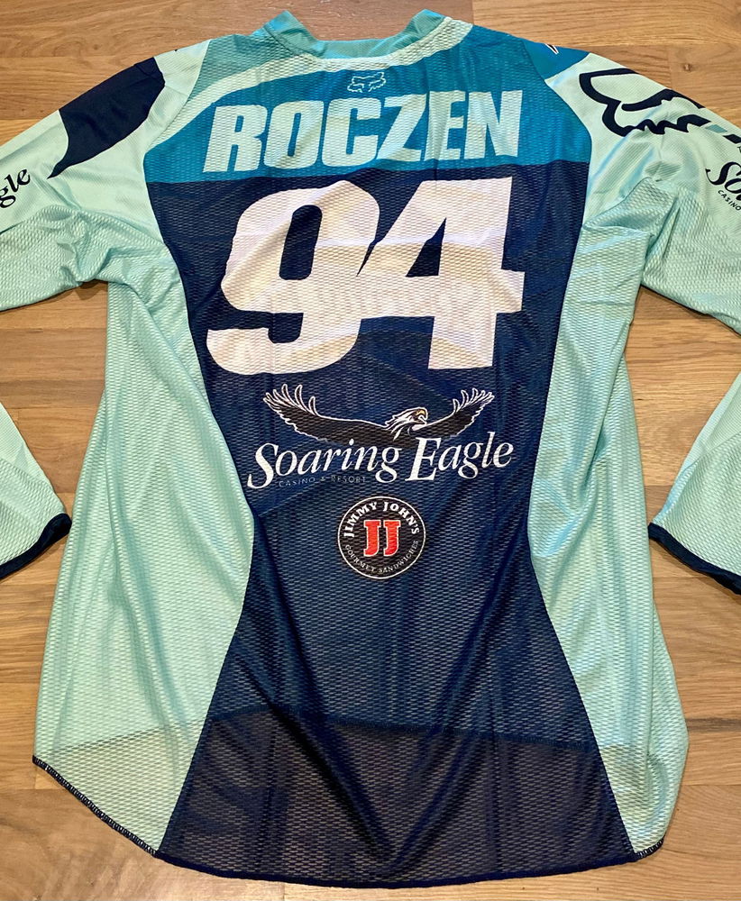 Ken Roczen Soaring Eagle Suzuki Fox Jersey AMA Motocross Jersey Ken Roczen Soaring Eagle Suzuki Fox Jersey AMA Motocross Jersey