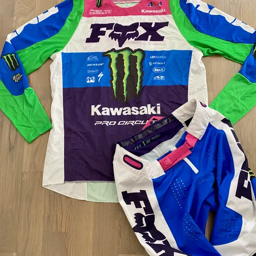 Garrett Marchbanks Pro Circuit Kawasaki Fox Kit