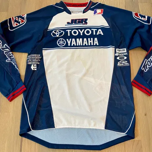 Josh Summey JGR Yamaha Signed TLD Supercross Jersey 