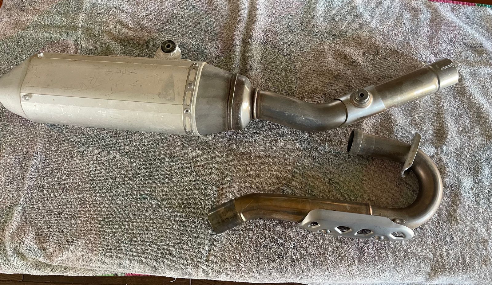 Rmz 250 exhaust top