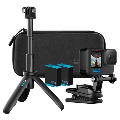 GoPro - HERO10 Black Action Camera Bundle - Black
