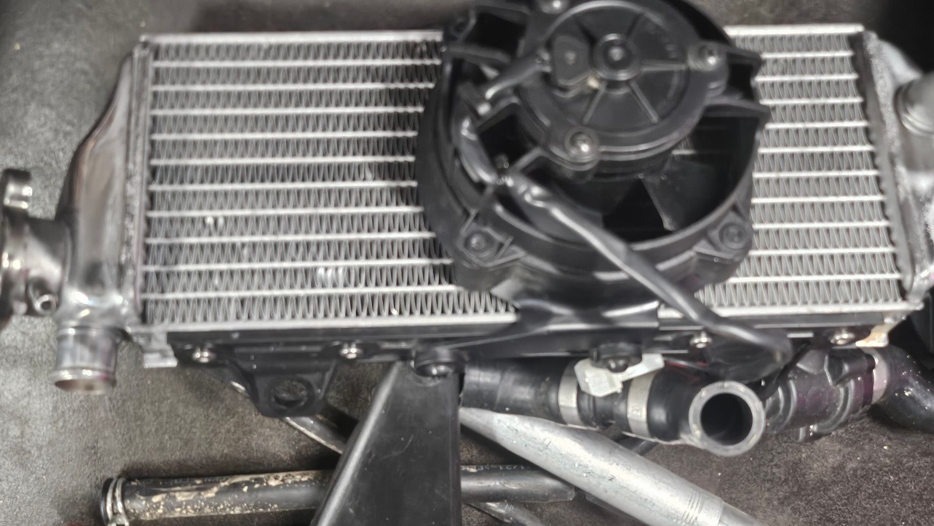 Radiators , Can Covers And Hoes