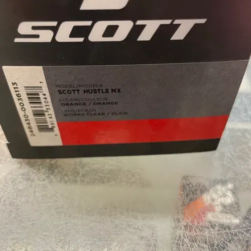 Scott Hustle Goggles Orange
