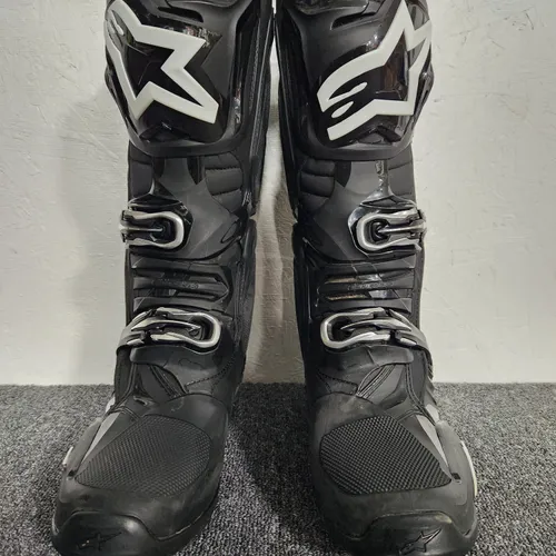 Alpinestars Tech 10 Boots Black Size 9 
