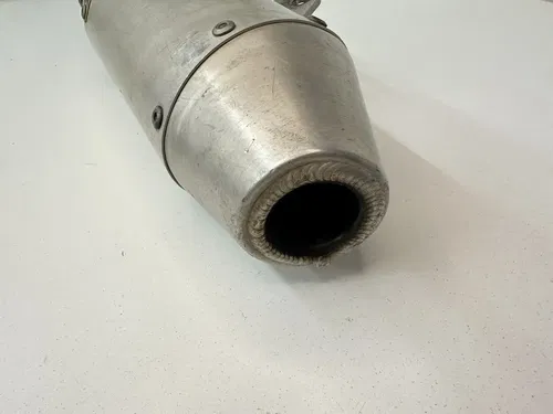 OEM 06 07 08 09 HONDA CRF250R STOCK LEFT EXHAUST PIPE MUFFLER SILENCER SLIP ON
