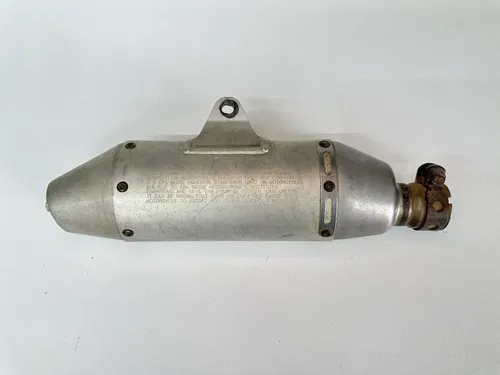 OEM 06 07 08 09 HONDA CRF250R STOCK LEFT EXHAUST PIPE MUFFLER SILENCER SLIP ON