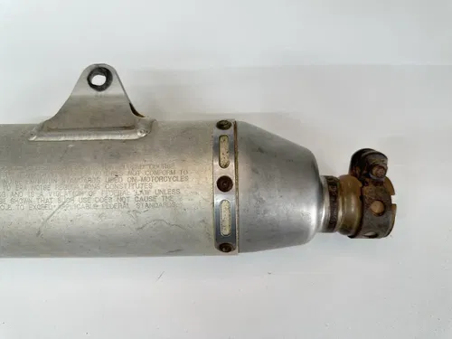 OEM 06 07 08 09 HONDA CRF250R STOCK LEFT EXHAUST PIPE MUFFLER SILENCER SLIP ON