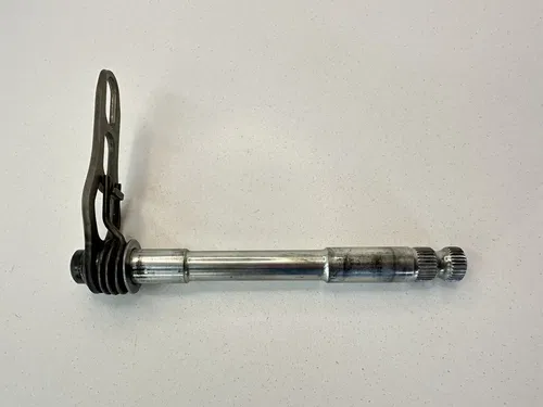 #2 USED OEM 14-22 YAMAHA YZ450F / 19-23 WR450F GEAR FOOT SHIFT SHIFTER SHAFT