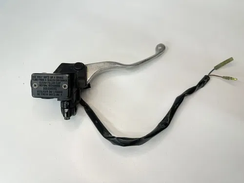 #2 OEM 92-99 KAWASAKI 250 MOJAVE FRONT BRAKE MASTER CYLINDER & LEVER