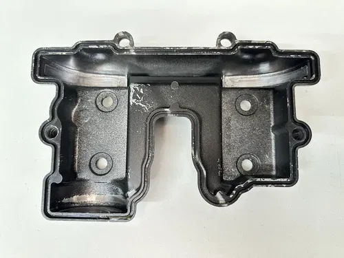 USED OEM 85-05 KAWASAKI KLR 250 MOJAVE BLACK CYLINDER HEAD COVER 14024-1218
