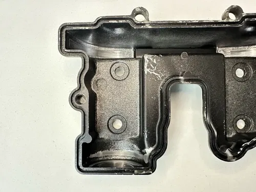 USED OEM 85-05 KAWASAKI KLR 250 MOJAVE BLACK CYLINDER HEAD COVER 14024-1218