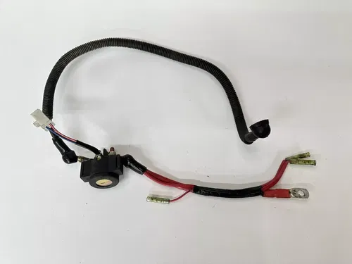 USED 97-02 YAMAHA 350 WOLVERINE 4X4 STARTER MOTOR RELAY W CABLES