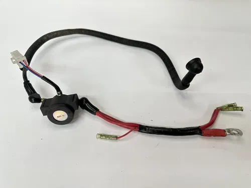 USED 97-02 YAMAHA 350 WOLVERINE 4X4 STARTER MOTOR RELAY W CABLES