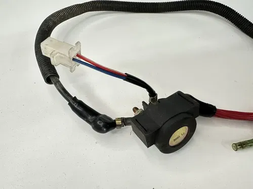 USED 97-02 YAMAHA 350 WOLVERINE 4X4 STARTER MOTOR RELAY W CABLES