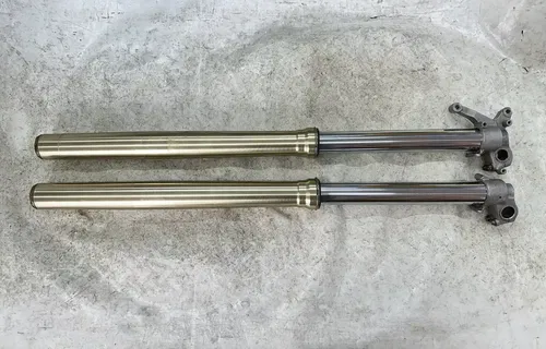 OEM 05 06 07 SUZUKI RMZ 450 RMZ450 LEFT & RIGHT FRONT FORKS SUSPENSION SET PAIR