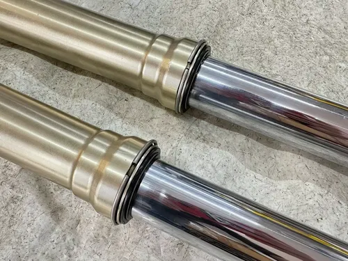 OEM 05 06 07 SUZUKI RMZ 450 RMZ450 LEFT & RIGHT FRONT FORKS SUSPENSION SET PAIR