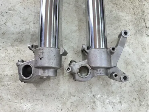OEM 05 06 07 SUZUKI RMZ 450 RMZ450 LEFT & RIGHT FRONT FORKS SUSPENSION SET PAIR