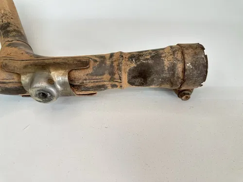 #2 OEM 06 07 08 09 HONDA CRF250R CRF 250 STOCK EXHAUST MUFFLER JOINT Y MID PIPE