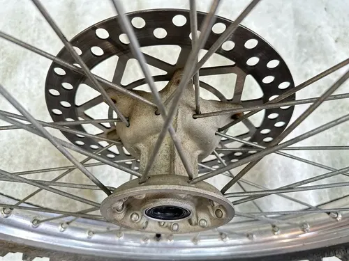 OEM 96 97 98 99 00 YAMAHA YZ250 YZ 250 FRONT 21" WHEEL RIM ROTOR & HUB ASSY