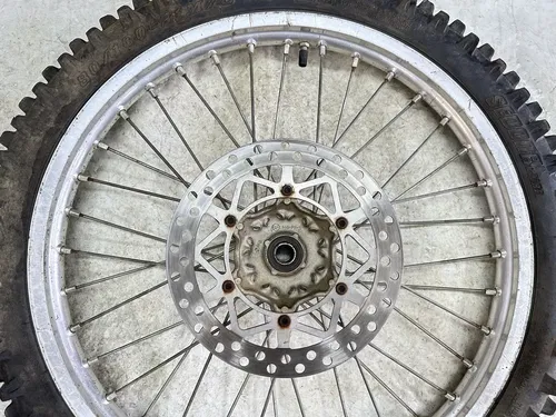 OEM 96 97 98 99 00 YAMAHA YZ250 YZ 250 FRONT 21" WHEEL RIM ROTOR & HUB ASSY