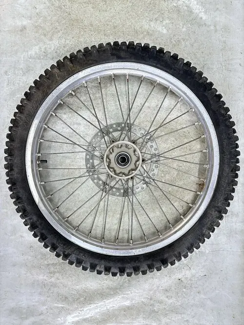 OEM 96 97 98 99 00 YAMAHA YZ250 YZ 250 FRONT 21" WHEEL RIM ROTOR & HUB ASSY