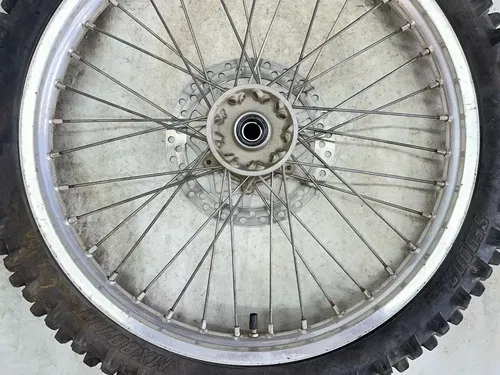 OEM 96 97 98 99 00 YAMAHA YZ250 YZ 250 FRONT 21" WHEEL RIM ROTOR & HUB ASSY