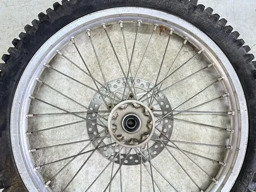 OEM 96 97 98 99 00 YAMAHA YZ250 YZ 250 FRONT 21" WHEEL RIM ROTOR & HUB ASSY