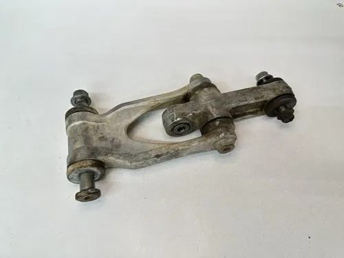 USED OEM 94 1994 SUZUKI RM 125 RM125 REAR SWINGARM SHOCK LINKAGE ARM ASSY
