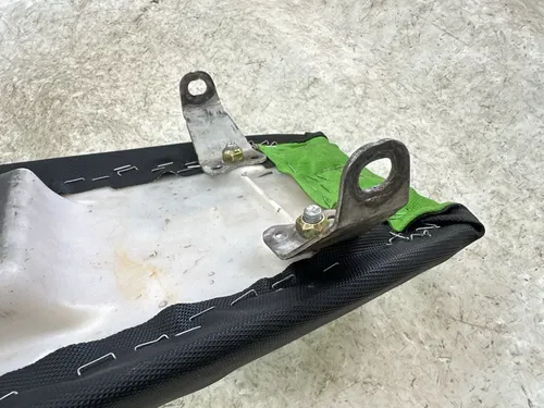 USED 06 07 08 KAWASAKI KX250F KX450F BLACK & GREEN SEAT & COVER ASSY