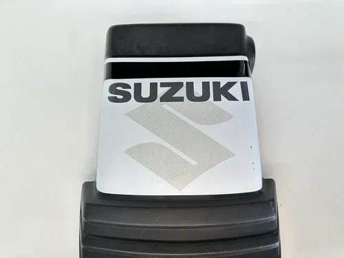 USED OEM 87-06 SUZUKI LT80 LT 80 QUADSPORT BLACK FRONT FENDER CENTER HOOD COWL