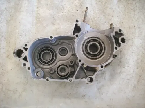 USED OEM 90 1990 91 1991 KAWASAKI KDX 200 LEFT SIDE ENGINE CASE CRANKCASE