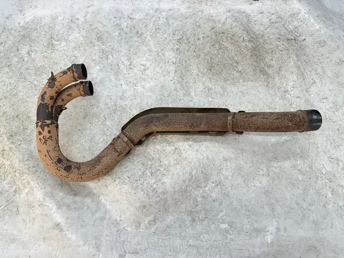 USED OEM 08 09 10 OUTLAW 525 S / 450 MXR EXHAUST HEADER HEAD PIPE W HEAT SHIELD