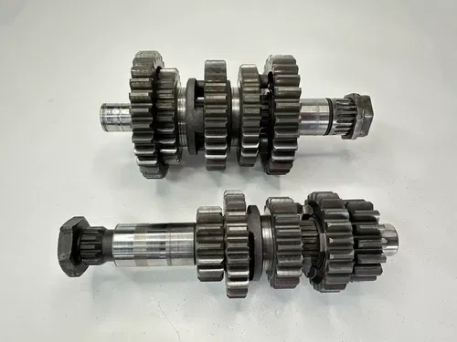 #2 USED OEM 01-07 YAMAHA YZ250F TRANS TRANNY TRANSMISSION SHAFTS & GEARS ASSY