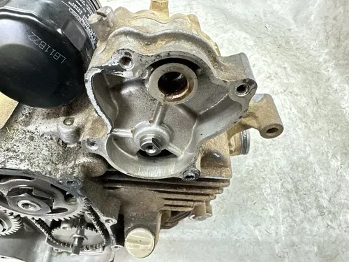 03 2003 YAMAHA 660 GRIZZLY ENGINE MOTOR BOTTOM END CRANKCASE CRANKSHAFT & TRANS