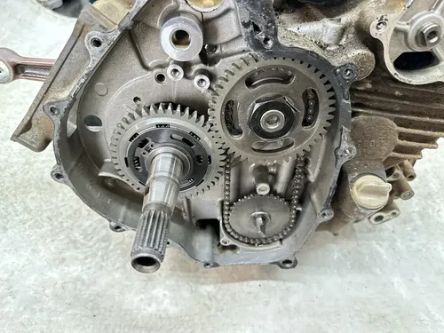 03 2003 YAMAHA 660 GRIZZLY ENGINE MOTOR BOTTOM END CRANKCASE CRANKSHAFT & TRANS