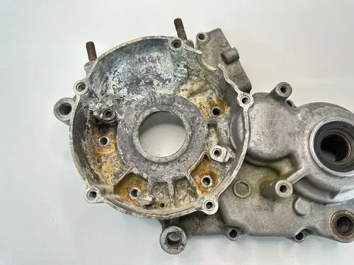USED OEM 90 1990 KAWASAKI KX 125 KX125 LEFT SIDE ENGINE MOTOR CASE CRANKCASE