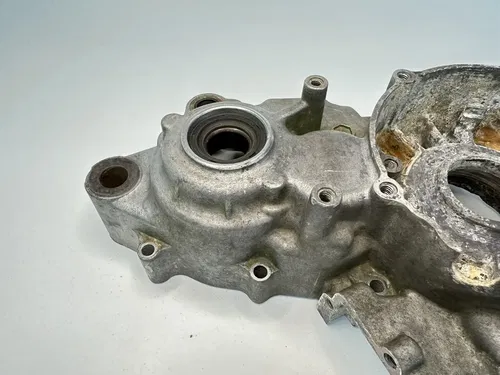 USED OEM 90 1990 KAWASAKI KX 125 KX125 LEFT SIDE ENGINE MOTOR CASE CRANKCASE
