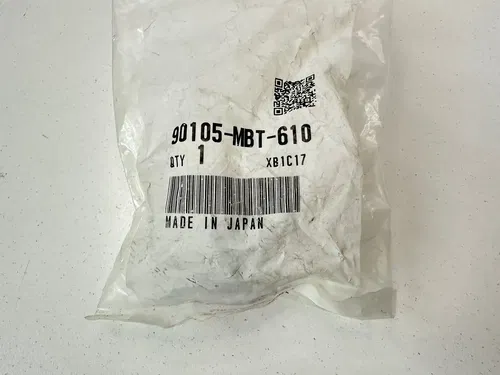 NEW OEM GENUINE 08-23 HONDA 750 SHADOW AERO FRONT WHEEL AXLE BOLT 90105-MBT-610